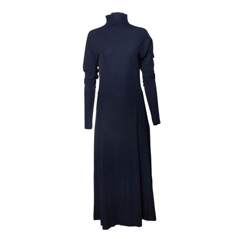 Filippa k sport navy blue maxi stretch dress